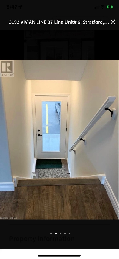 For Rent: 3192 Vivian Line - Unit 6, Stratford Ontario. Image# 1