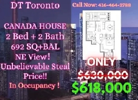 Last Chance! 2B2B Canada House Lake & City Views ONLY $618k!! Image# 2