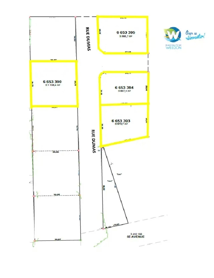 Terrains à vendre - Municipalité de Weedon