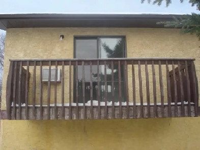 large two bedroom in the 4 plex