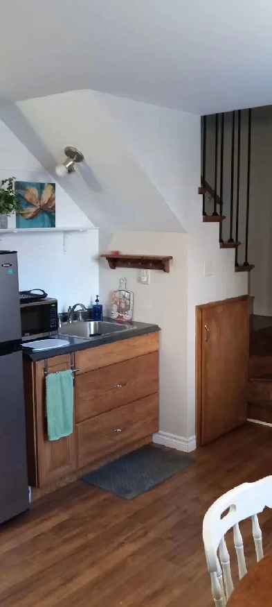 Centrally Located – Fully Furnished 2 Level Studio Apartment