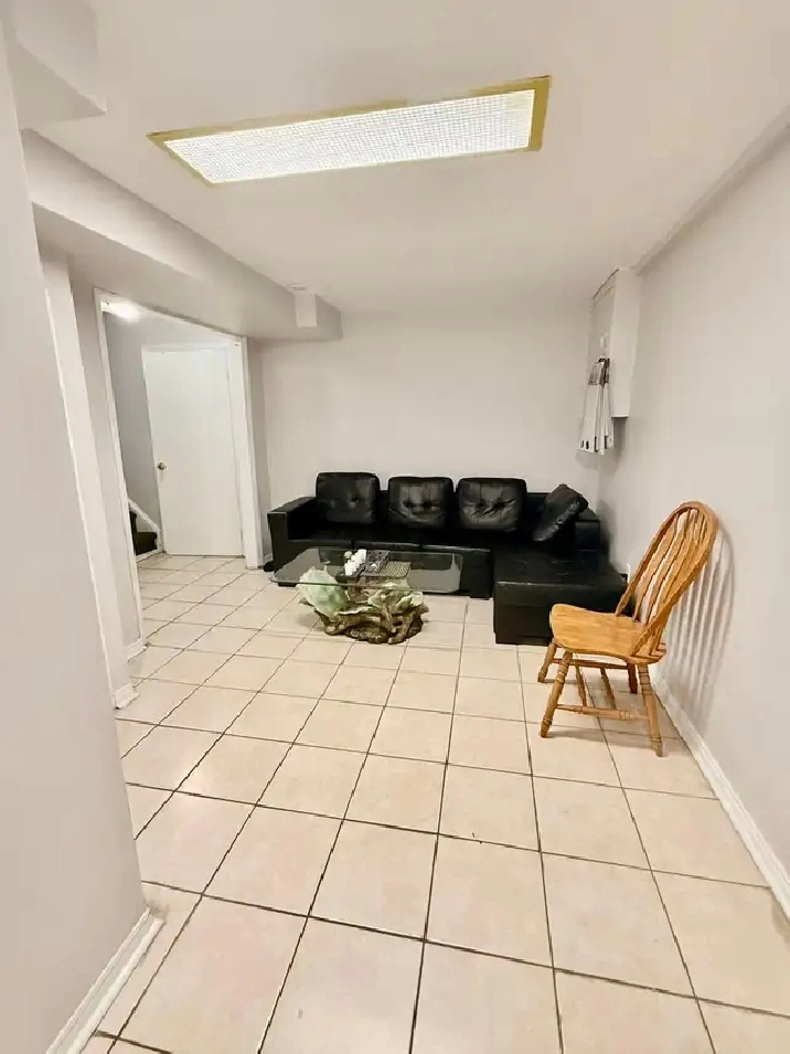 One bedroom basement for rent