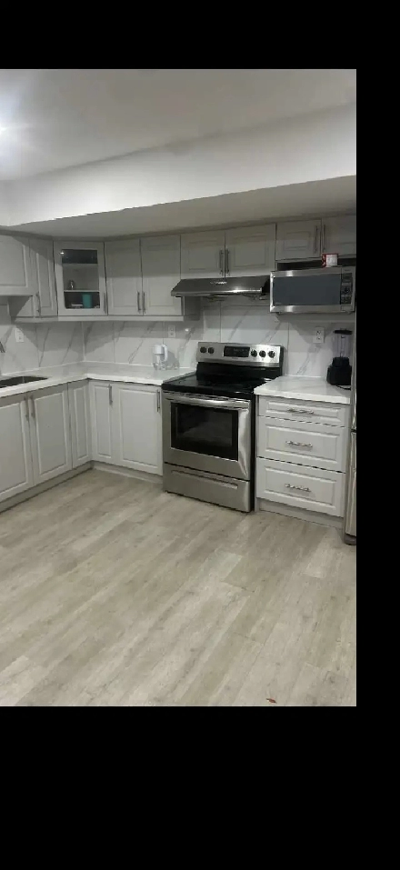 Two bedroom basement