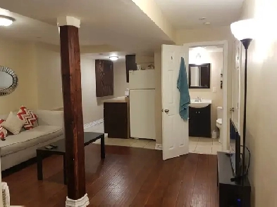 1 BR BASEMENT APT FOR SINGLE FAMILY - Text - 647.286.7749