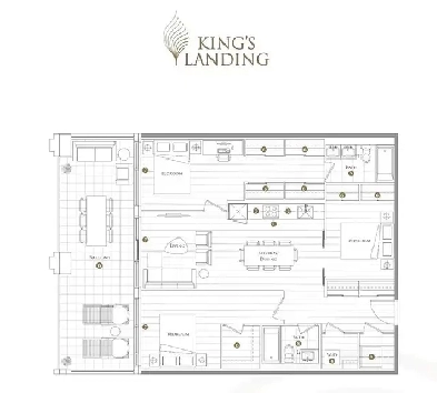 Final Unit! 3B2B  Luxury Balcony parking in North York Image# 1