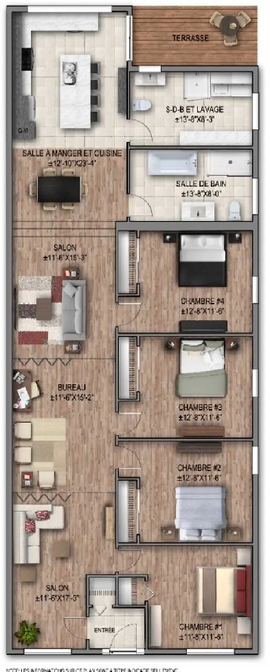 Très grand appartement 4 chambres villeray Image# 1