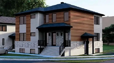 Grand 5½ neuf – Triplex style condo – Saint-Émile