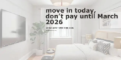 One bedroom, Eglinton and DVP - ID 2000 Image# 1