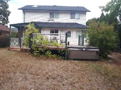 nice room utilities included in upstairs avail. NOW kelowna