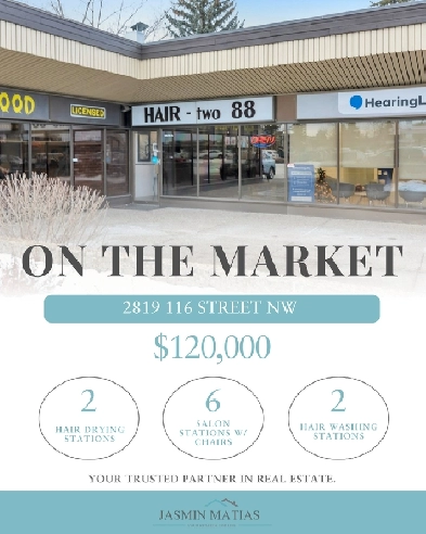 Asset & Business! - Established hair Salon & Spa in Blue Quill