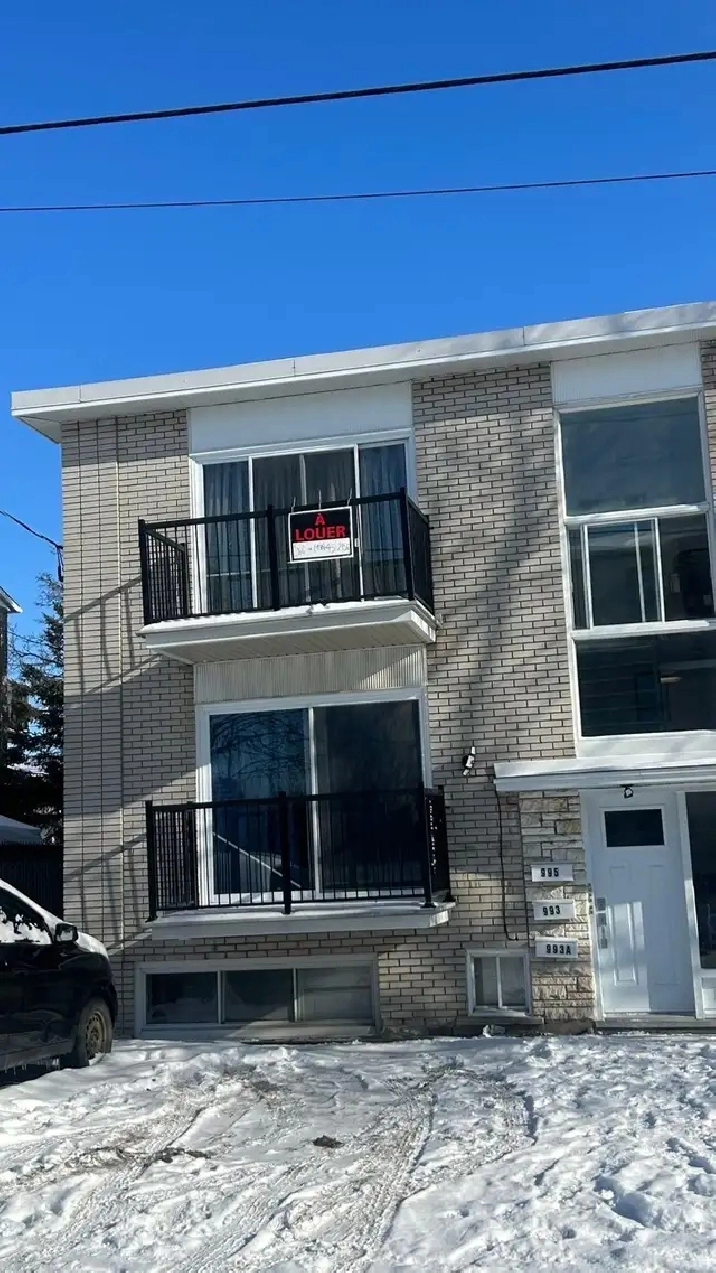 Appartement 5 1/2 à louer