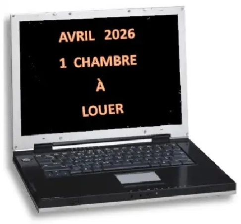 AVRIL 2026  STAGIAIRE / ÉTUDIANT  CHAMBRE ORDONNÉE TOTAL 4 pers.