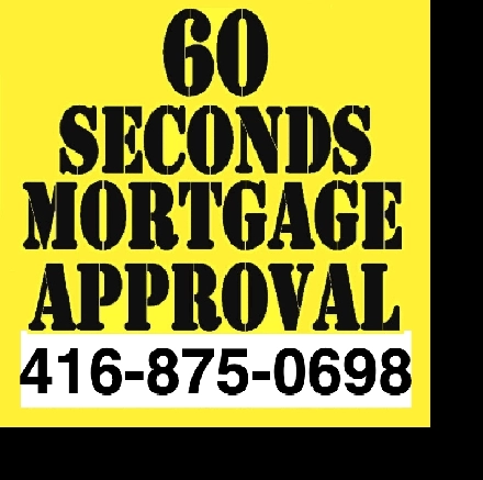 60 SECOND MORTGAGE APPROVAL