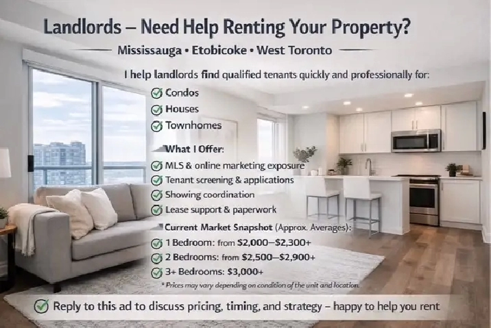 Rent Your Condo, House, or Townhome Hassle-Free