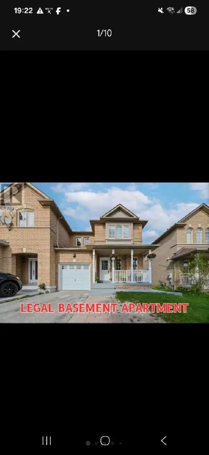 Two Bedrooms Basement for Rent in Brampton