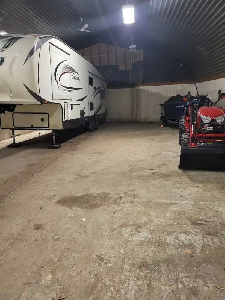 Heated Indoor Space Available