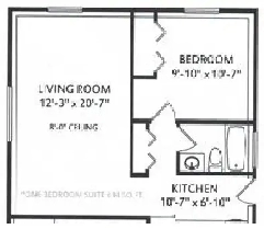 1br - 800sqft - Private 1 Bedroom Basement Suite for rent