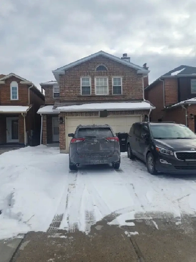 House for Rent Near Sherdian college  Steels and Chinguacousy rd