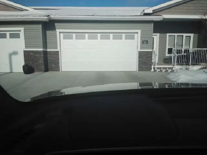 3 bedroom 3 bath condo, double attached