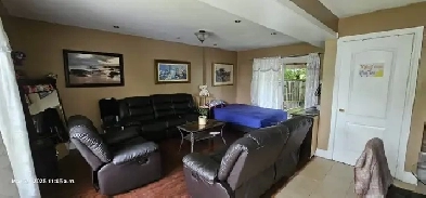 3 bedroom main floor and second floor is for rent