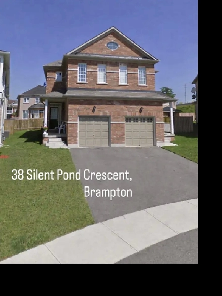 House For Rent Brampton Semi Detached Whole House Included