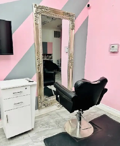 Salon Chair & Private Room for Rent | 24/7 Access | Etobicoke To