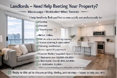 Rent Your Condo, House, or Townhome Hassle-Free