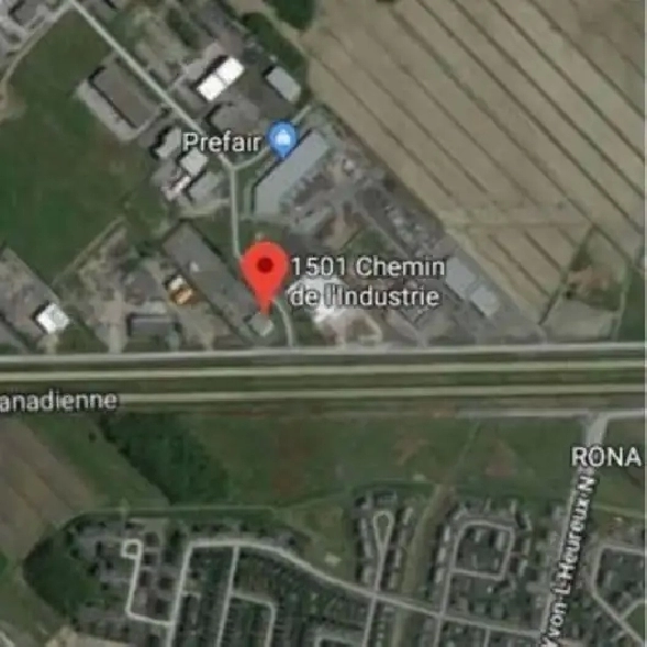 TERRAIN INDUSTRIEL À LOUER - 70 000 PI2 - BELOEIL