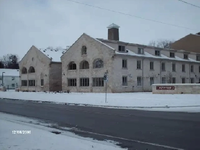 Loft Style large one bedroom suite in Historic Stone Building