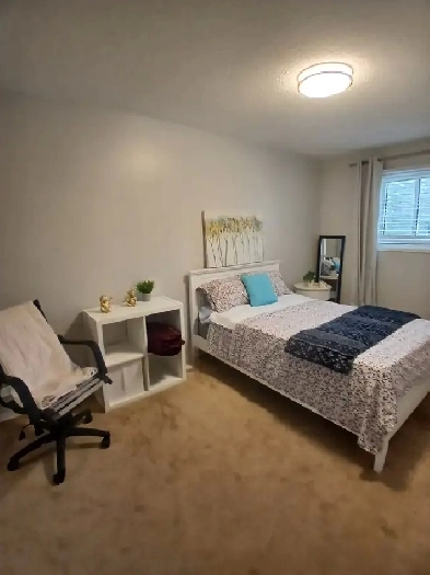 Bright Furnished Spacious Upstairs Room for Rent