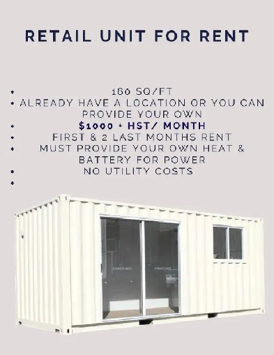 Retail Space for Rent