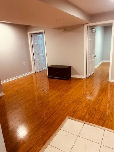 Two-bedroom basement for rent in Brampton