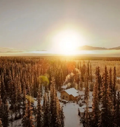 10-Acre Rural Residential, cabins, house, land for sale Image# 1