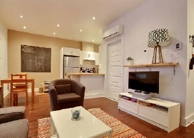 Superbe Condo 4 1/2 en plein coeur du Plateau avec stationnement Image# 1