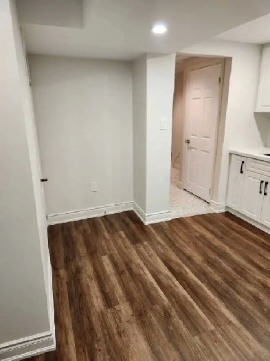 one bedroom basement for rent March 1st