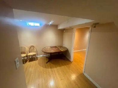 Basement for Rent. 1 Spacious Bedroom.