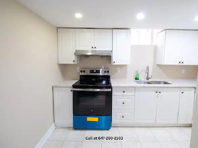 2 Bedroom basement for rent in Brampton