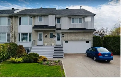 Rare 4½ à Laval : Cour privée, Grand Garage, Entrée indépendante Image# 1