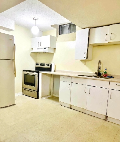Bright 1 Bed Basement Apartment (Parking   Private Entrance)