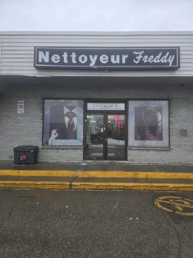 À VENDRE – Nettoyeur établi depuis plus de 30 ans