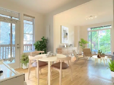 Mile End, rénové style condo, 5 électro, avec terrasse au soleil Image# 1