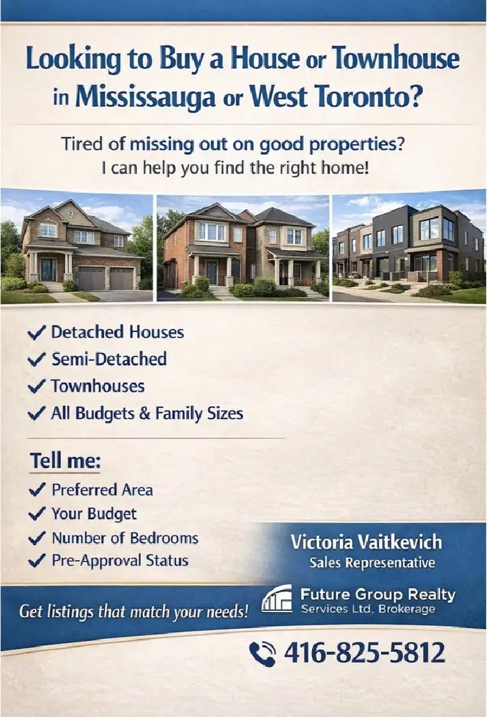 Houses/Townhouses For Sale