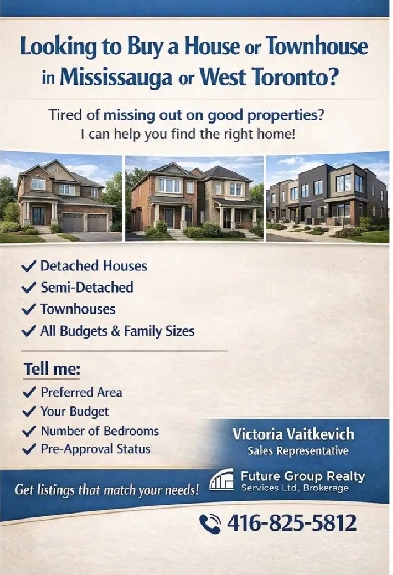 Houses/Townhouses For Sale