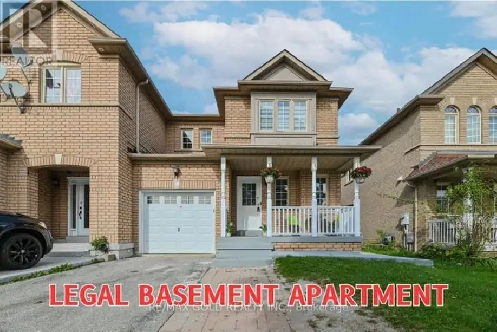 Two Bedroom Basement for Rent in Brampton