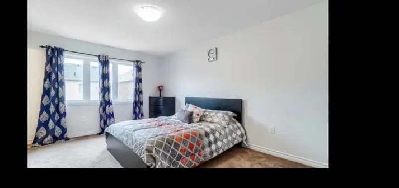 Shared Master bedroom in Brampton Townhome