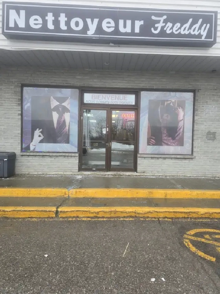 À VENDRE – Nettoyeur établi depuis plus de 30 ans