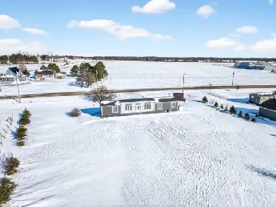 Affordable 3 Bedroom 2 Bath on .85 acre lot.