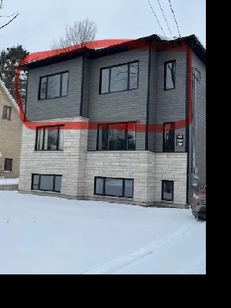 Grand 4 1/2 à l'étage à Rock-Forest Image# 1