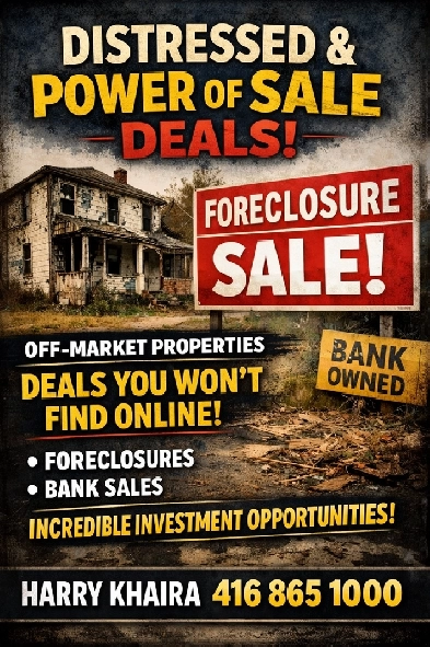 Power of Sale/Distressed properties Image# 1