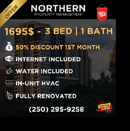 3 Bedroom 1 Bathroom Apartment Image# 1